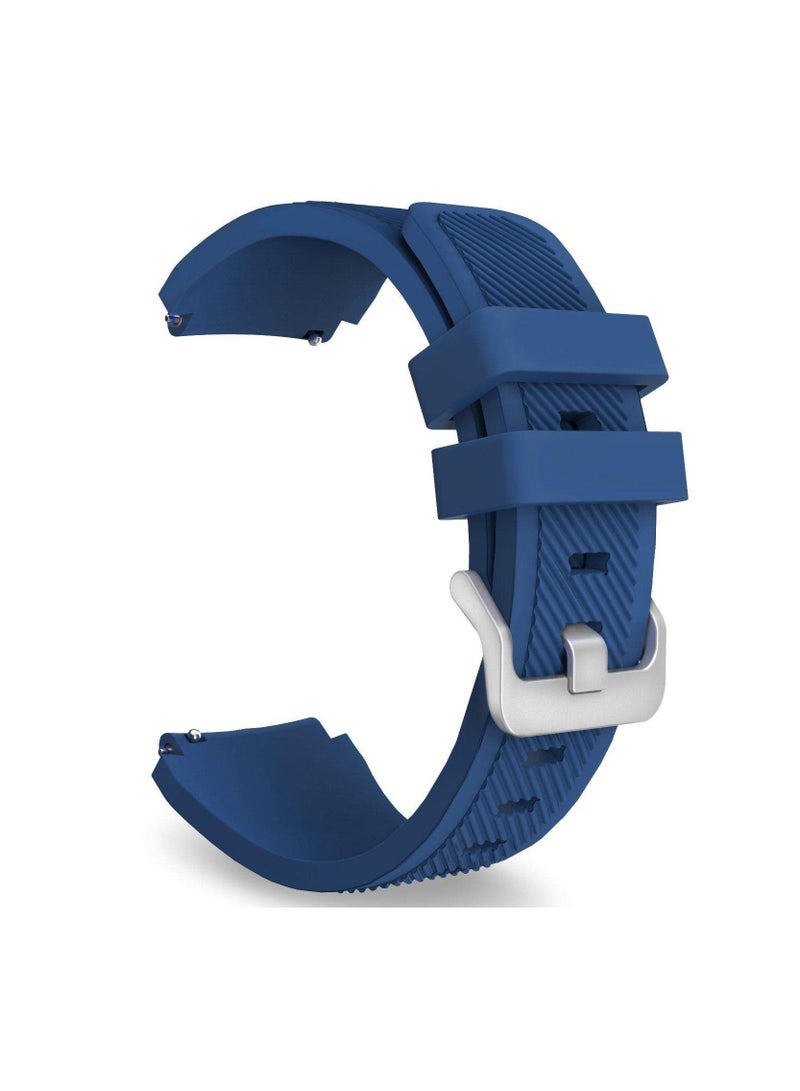 Gear S3 Frontier/Classic Watch Band Soft Silicone Replacement Sport Strap for Samsung Gear S3 Frontier / S3 Classic/Moto 360 2nd Gen 46mm Smart Watch - Image 1