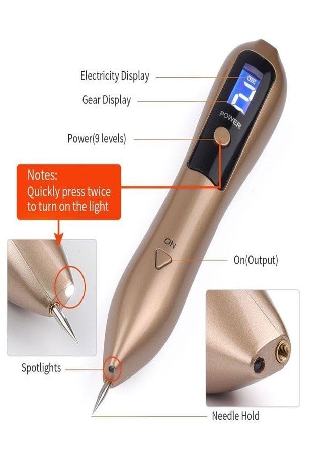 SWEETPEA� Mole Removal Plasma Pen with 9 strength levels for treating dark spots, freckles, warts, and speckles on the face - Image 5