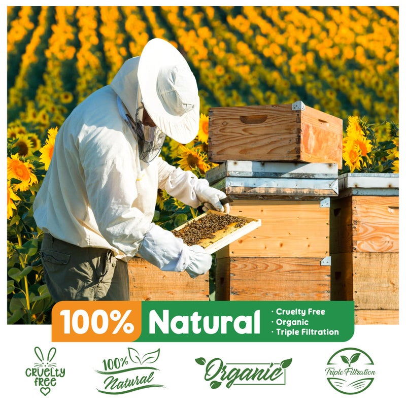 FROKO White Natural Beeswax Pellets 1LB, Organic Beeswax, Beeswax for Candle Making, Body, Skin Care DIY, Lip Balm, Soap and Lotion Making Supplies - Image 2