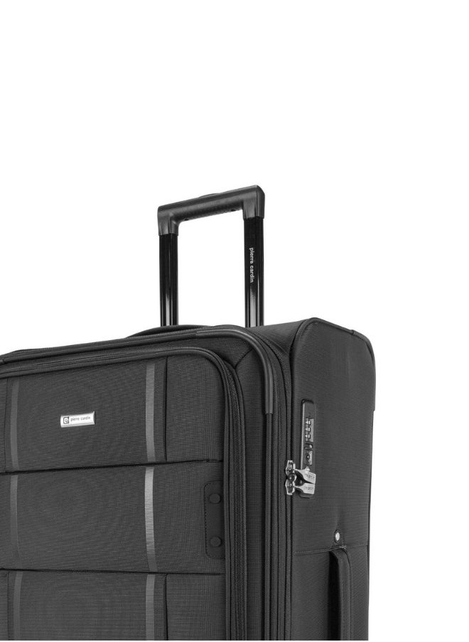 pierre cardin - Pierre Cardin Lightweight Luggage Set of 3 for Travel, Softside Suitcase Set With TSA Approved Lock, - Image 1