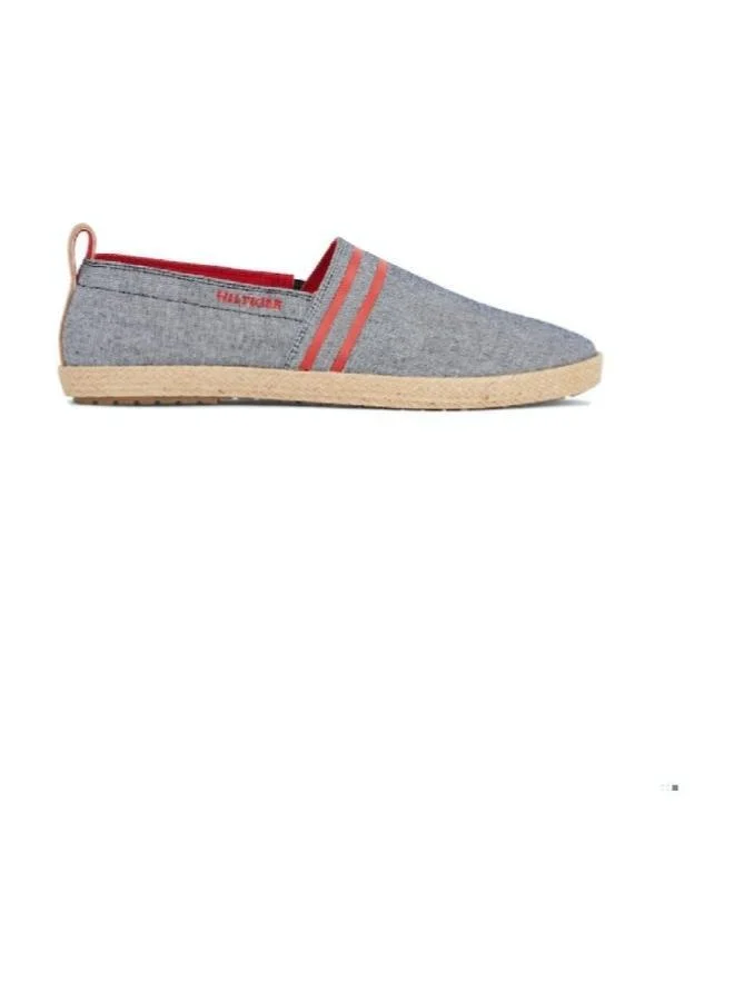 Linen Chambray Stripe Espadrilles