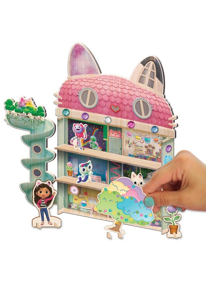 Tara Toys Gabby'S Dollhouse Deluxe Activity Setcreativity With Stickers Coloring And More Feat. Gabby Cat And Friends Playset Packed With Gabby'S Dollhouse Accessories For Kids Ages 3+  - Image 3