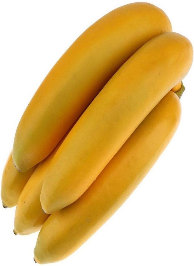 AKDC Gresorth 1Pc Artificial Lifelike Banana Cluster Decoration Fake Fruit Home Party Festival House Table Show  - Image 2