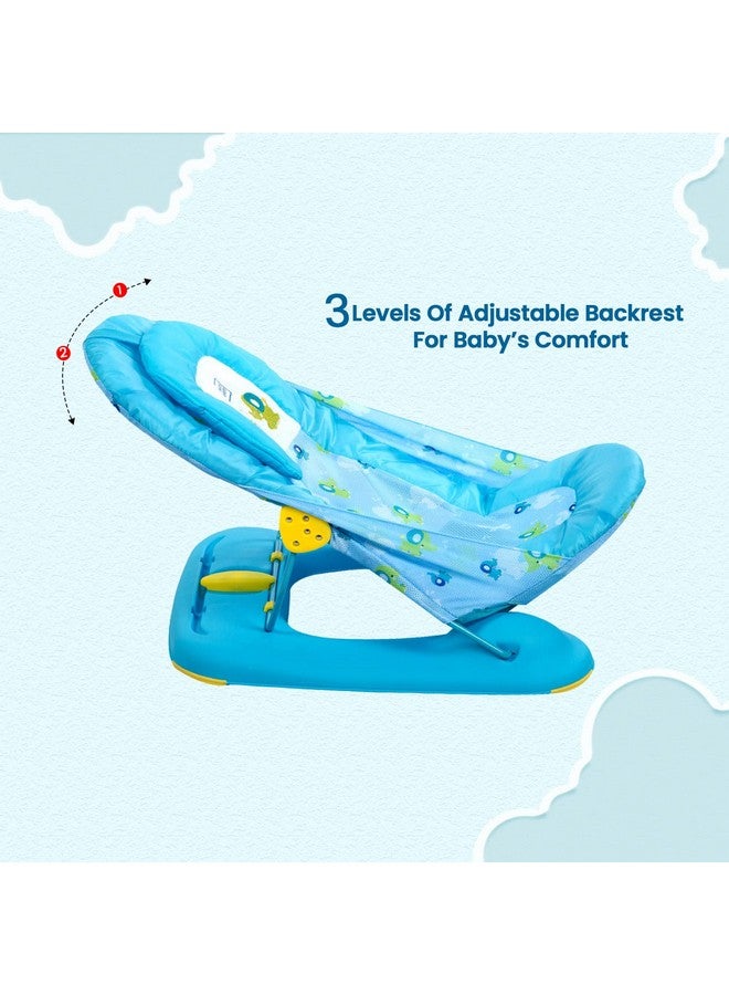 Mee Mee Baby Bather (Anti Skid Spacious, Blue)(Pack of 1) - Image 4
