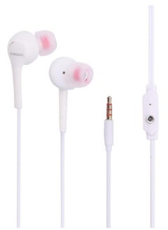 ST-179 Wired Stereo Earphone Handsfree In-Ear 3.5mm Jack headset earbuds- White
