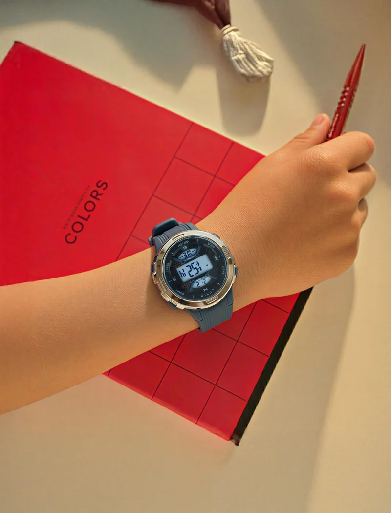 Curio  Kids's Plastic Digital Watch CU-2301G-2 - 29 mm  | Best Price UAE