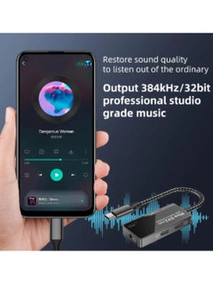 piva BIVA DXZ PRO-L Type-C 3 in 1 AUX Port & 2 Type-C Ports with 60cm Extension Cable The connector comes with an aluminum alloy frame and double-sided tempered glass that reflects the high quality of the connector Black  - Image 5