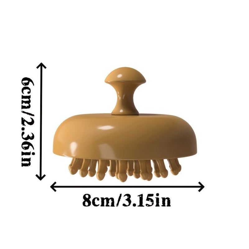 Plastic Massage Brush For Body 28 Nodes Head Scalp Arm Relaxation Ergonomic Handle - Image 3