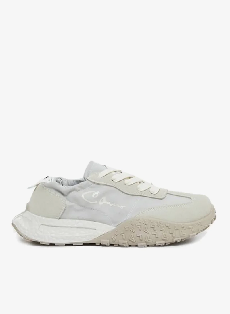 Take Two Take Two Women Printed Panel Stretch-Lace Sneakers