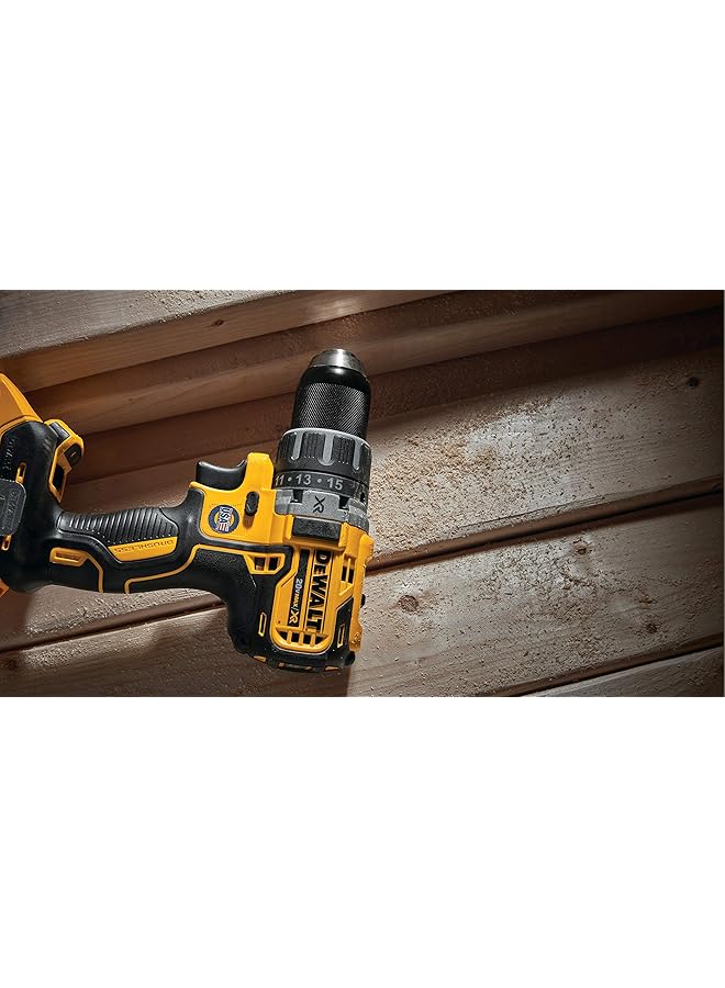 DEWALT Brushless Compact Drill Driver Kit Yellow Black Dcd791D2 Gb - Image 5