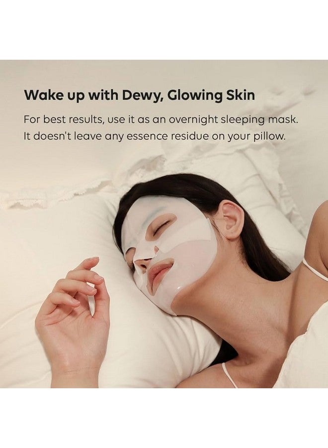 LA NEELJA Face Mask Overnight Bio Collagen Face Mask Bio Collagen Mask Hydrating Overnight Hydrogel Mask Pore (3Pcs) - Image 2