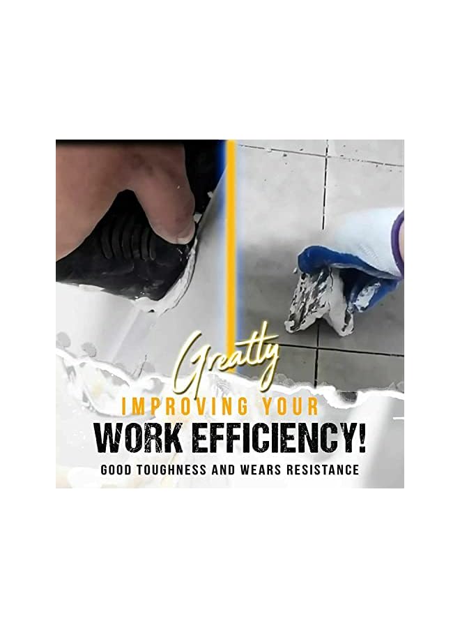 PROMASS Caulking Finisher Tool Grout Scraper, Caulk Applicator Tool, Hand Caulk Tool Sealant Finishing Tools, Ceramic Tile Joint Filling Tool, Multifunctional Caulk Accessories for Tile and Brick - Image 3