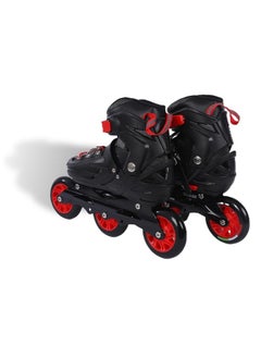 ENDLESS  EL1033 Inline Adjustable Skates Medium Size 34 EUR (UK 1.5) - 38 EUR (UK 5) for 6 to 12 Years | Aluminium Chassis and 100 mm PU Three Wheels | With ABEC 9 Bearings | Indoor and Outdoor  - Image 2