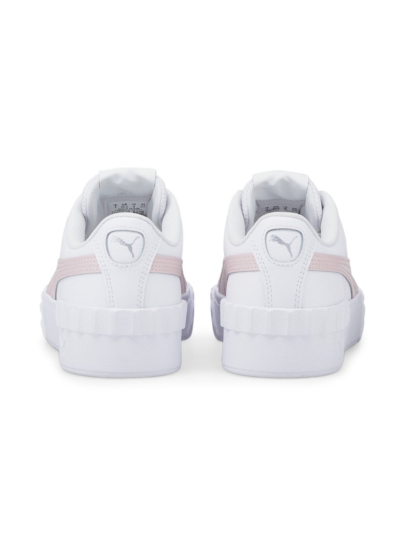 PUMA Carina Lift Girls White Trainers  - Image 3
