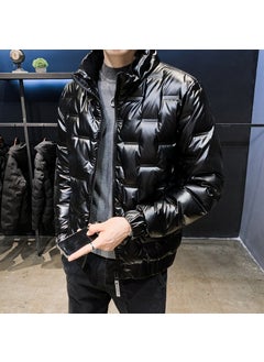 Generic Winter Padded Jacket Men Korean Trendy Thickened Casual Collar Silver  - Image 2