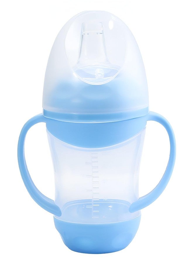 ROFORUF Baby Sipper Bottle with Silicone Nipple Leakproof Portable Cup and Safe & Gentle for Baby with Handle for Toddlers/Infants/Babies - Image 1