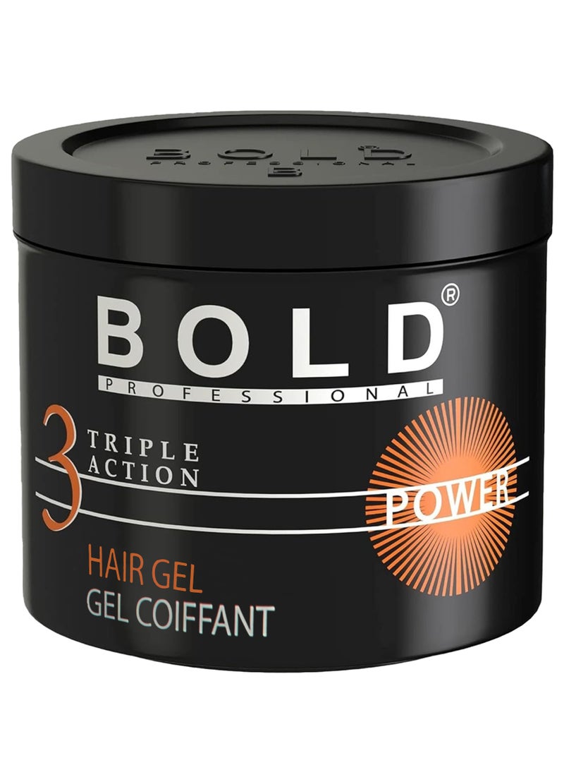 Bold hair gel power 250 ml
