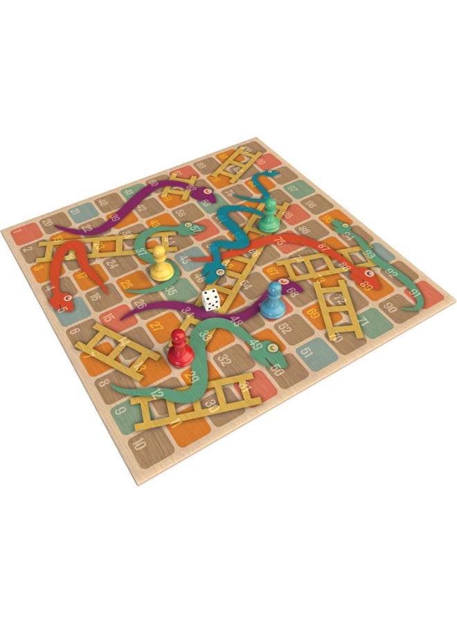 Spin Master Games Classic Game Snakes & Ladders inFoilBox - Image 2