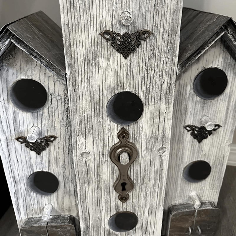 dophee 4Pcs Vintage Style Corner Protector Guards Floral Pattern Edge Cover Decoration Hardware for Wood Boxes Cabinet Photo Frame Jewelry Box Table Desk - Image 3