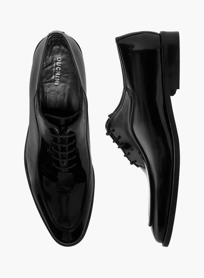DUCHINI Men's Lace-Up Oxford Shoes