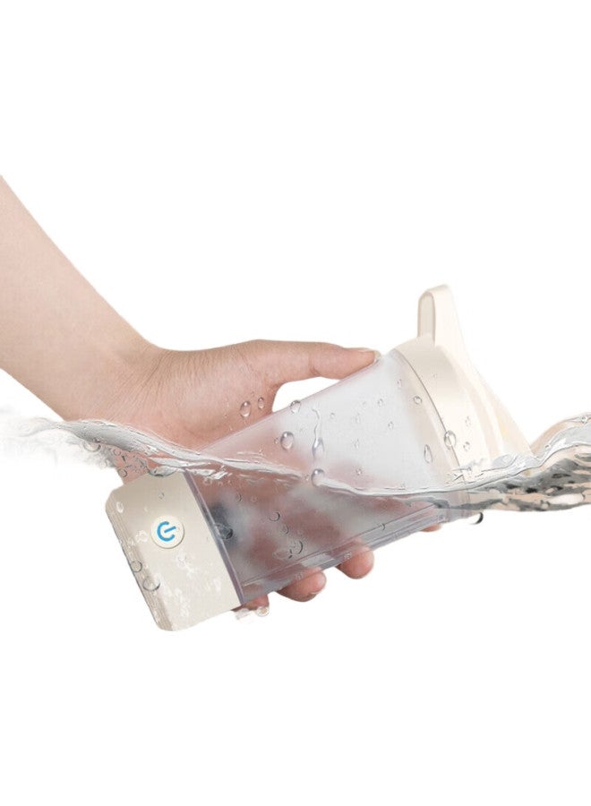 Pakchoice Shaker Cup, Automatic Shaker Cup, Electric Shaker Cup, Rechargeable Magnetic Shaker Cup For Coffee Beans And Milk Powder - Image 1