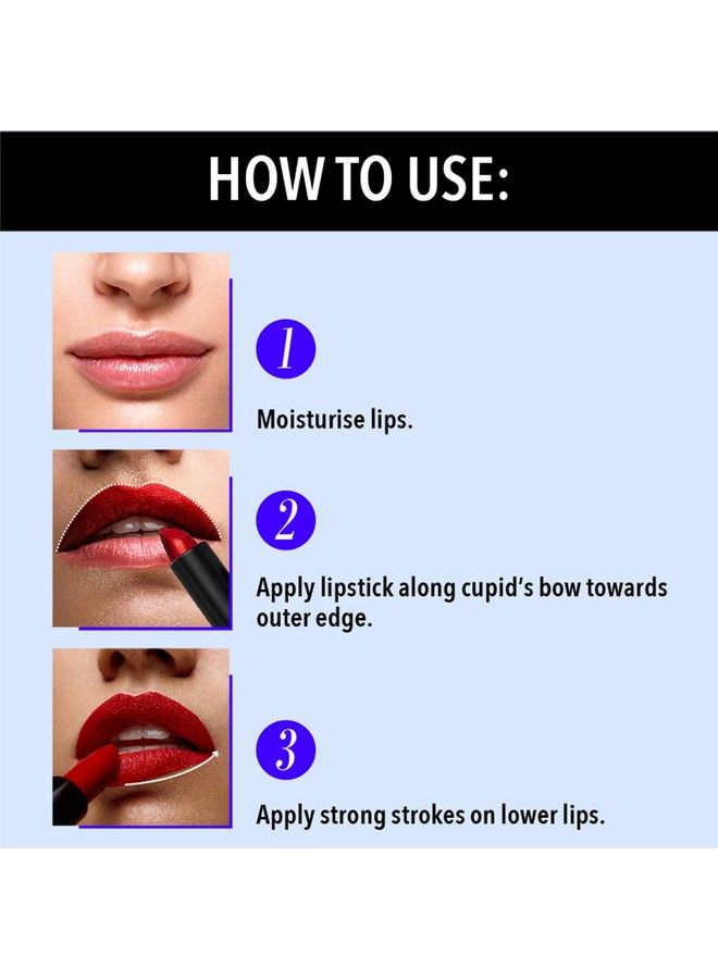 Blue Heaven أحمر شفاه مطفي مكثف بلام ديزاير 310 14 جم - Image 5