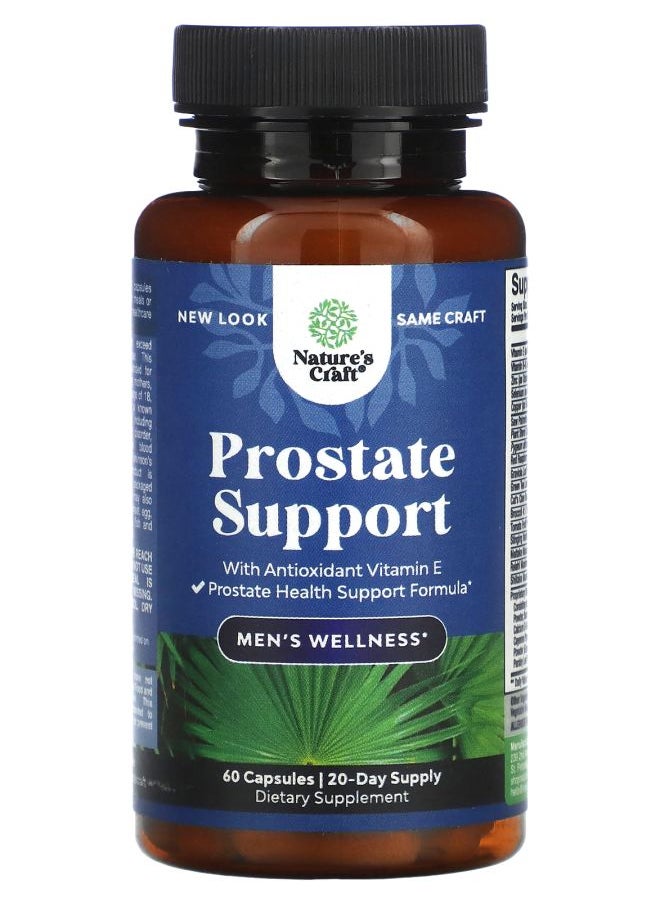 Nature's Craft Prostate Support 60 Capsules 