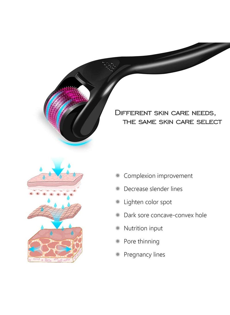 Man Matters Man Matters Derma Roller with 540 Titanium Alloy Micro Needles 05 mm  Suitable for Beard Also  Reduces Hair Fall  Stimulates Hair Follicles  Easy to use  Safe  Effective  - Image 5
