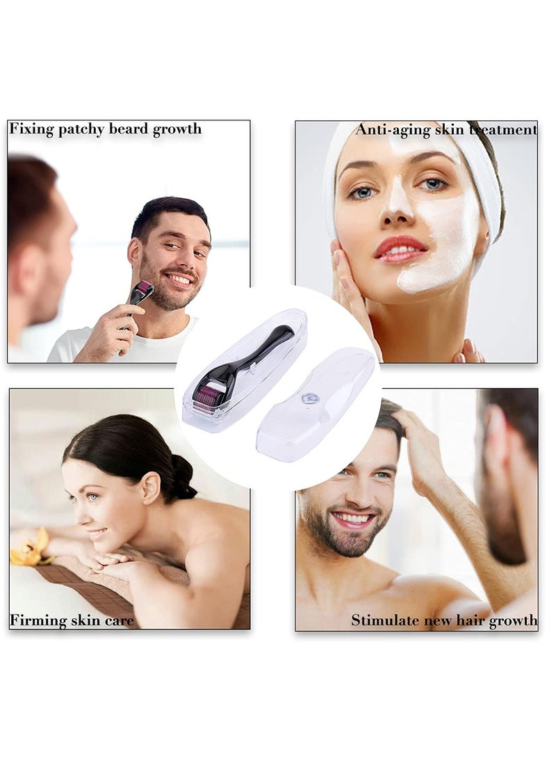 Man Matters Man Matters Derma Roller with 540 Titanium Alloy Micro Needles 05 mm  Suitable for Beard Also  Reduces Hair Fall  Stimulates Hair Follicles  Easy to use  Safe  Effective  - Image 3