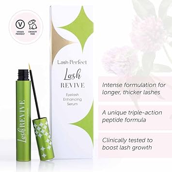 Lash Perfect Intense Lash Growth Serum 6ml Lengthen Lashes in 30 Days Natural and made in the UK - Image 5
