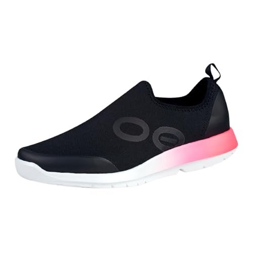 OOFOS OOmg Sport Low Recovery Shoe, Pink Fade - Women’s Size 6 - Image 1