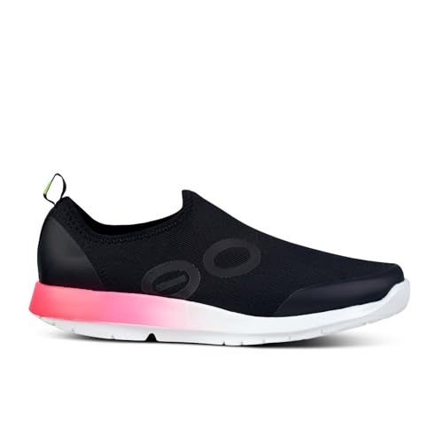 OOFOS OOmg Sport Low Recovery Shoe, Pink Fade - Women’s Size 6 - Image 4