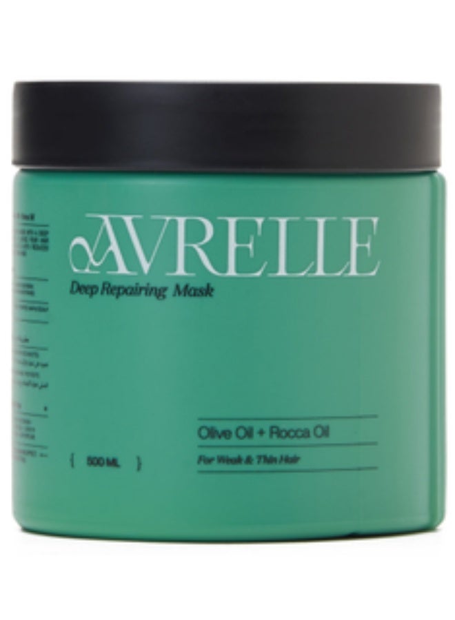 AVRELLE Hair Mask Olive Oil & Rocca Oil 500 ml - Image 1