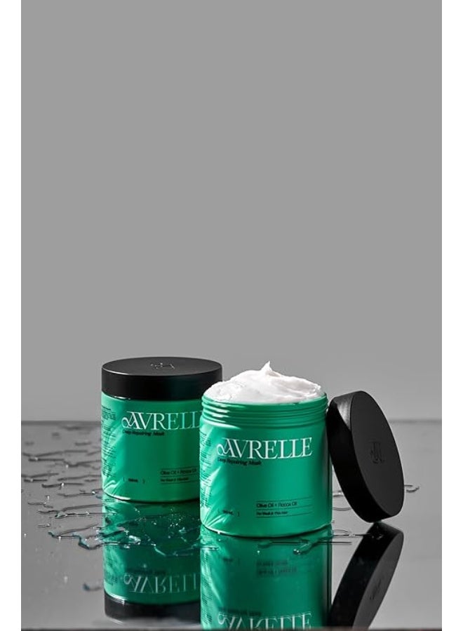 AVRELLE Hair Mask Olive Oil & Rocca Oil 500 ml - Image 4