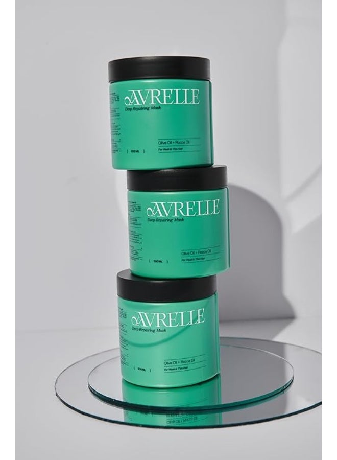 AVRELLE Hair Mask Olive Oil & Rocca Oil 500 ml - Image 2
