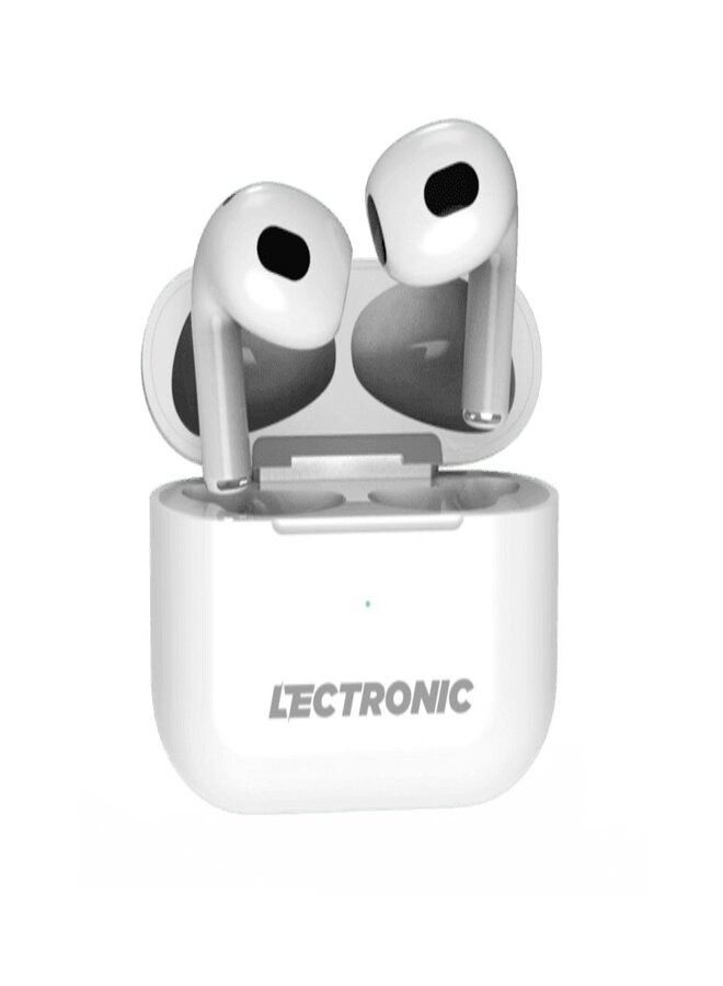 ليكترونيك سماعات الأذن ايربودز برو من ليكترونك شحن لاسلكي - أبيض - Image 1