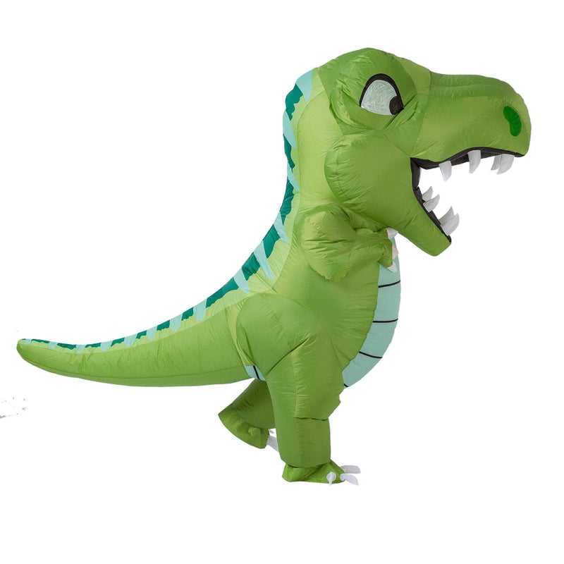 New Dinosaur Inflatable Clothing Children's Day Straight Walking Figure Dinosaur Inflatable Clothing Spot Quick Hair - Image 5