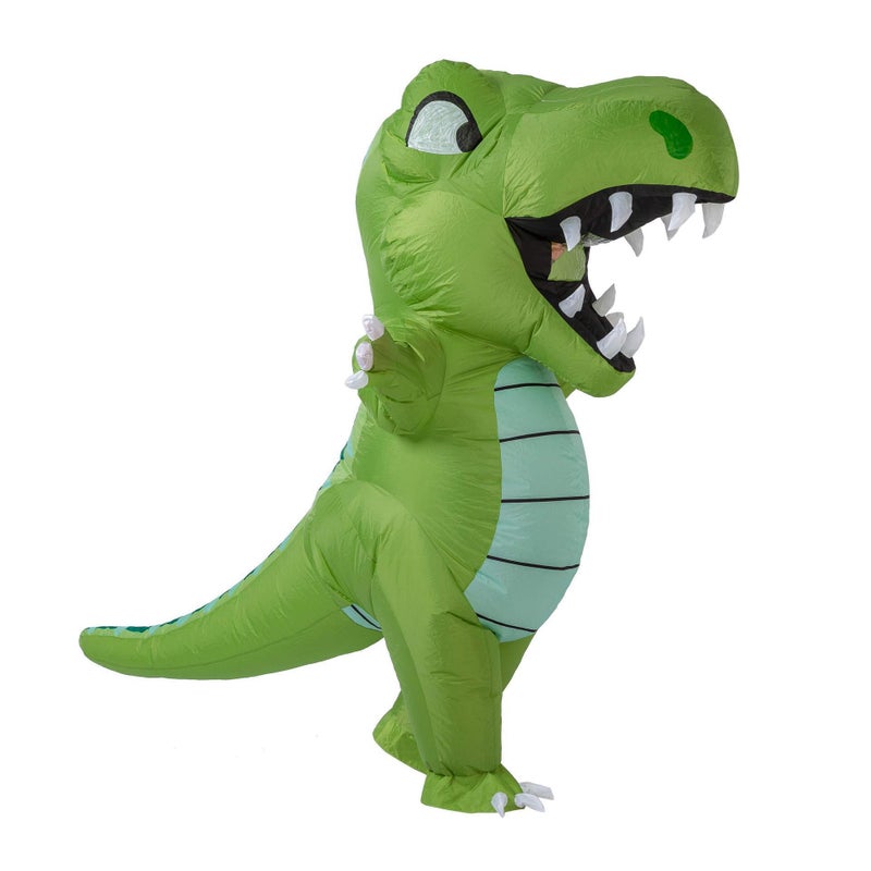 New Dinosaur Inflatable Clothing Children's Day Straight Walking Figure Dinosaur Inflatable Clothing Spot Quick Hair - Image 4