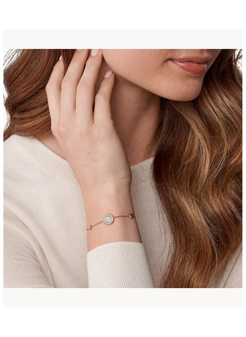 FOSSIL Women's Rose Gold Bracelet, JF03264791 One Size  - Image 2