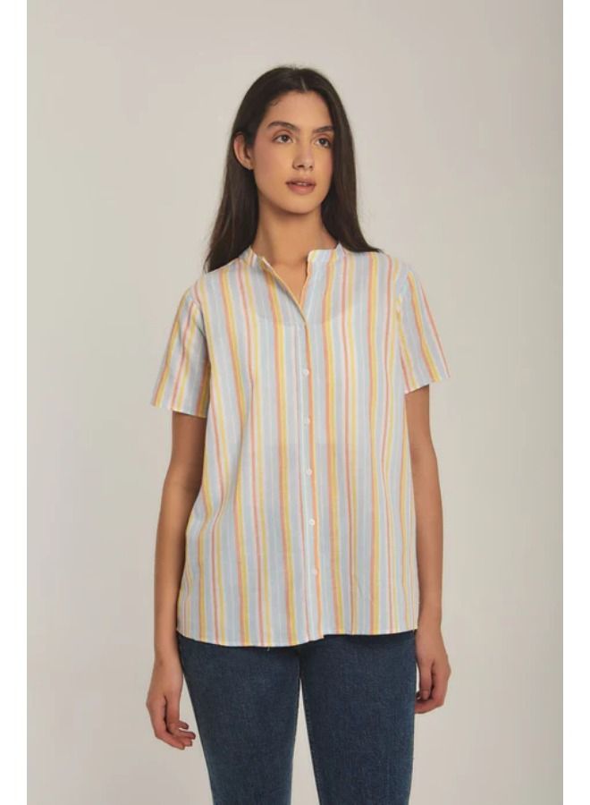 Premoda Striped blouse short sleeve  - Image 2