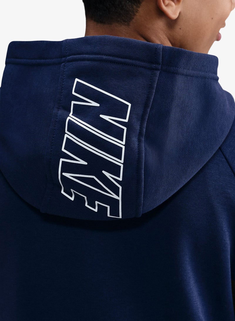 نايكي طقم رياضي بغطاء رأس من صوف الشباب - Image 3