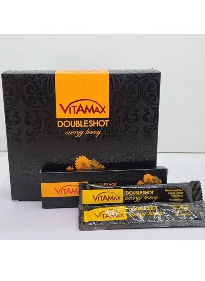 BEAUTY AMBITION - Vita Max Double Shot Energy Honey for Men 10 Sachets - Image 1