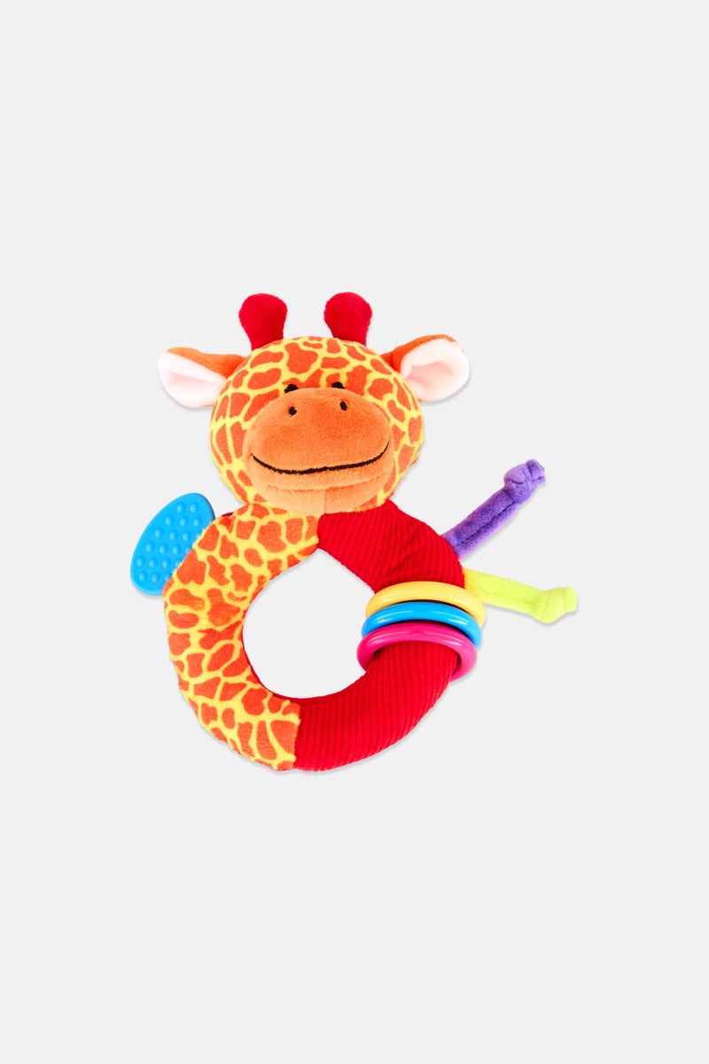 FIESTA Giraffe Ringaling Rattle Soft Toy - Image 1