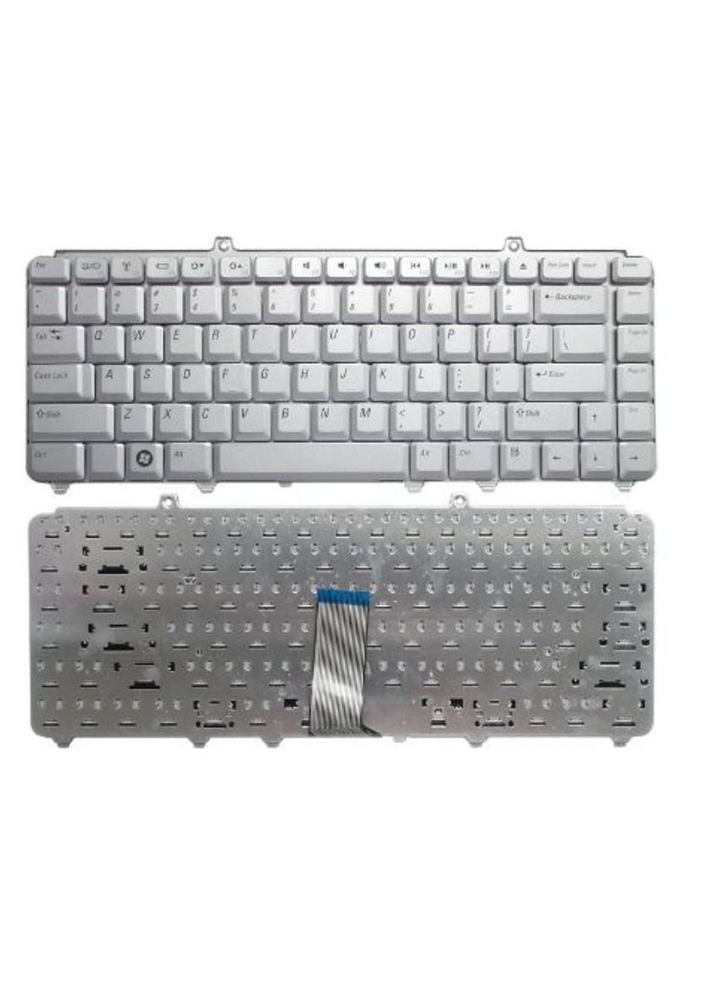 Generic Replacement Laptop Keyboard for Dell Inspiron 1525 - 1520 - 1545 - 1400 - 1500  SILVER  - Image 2