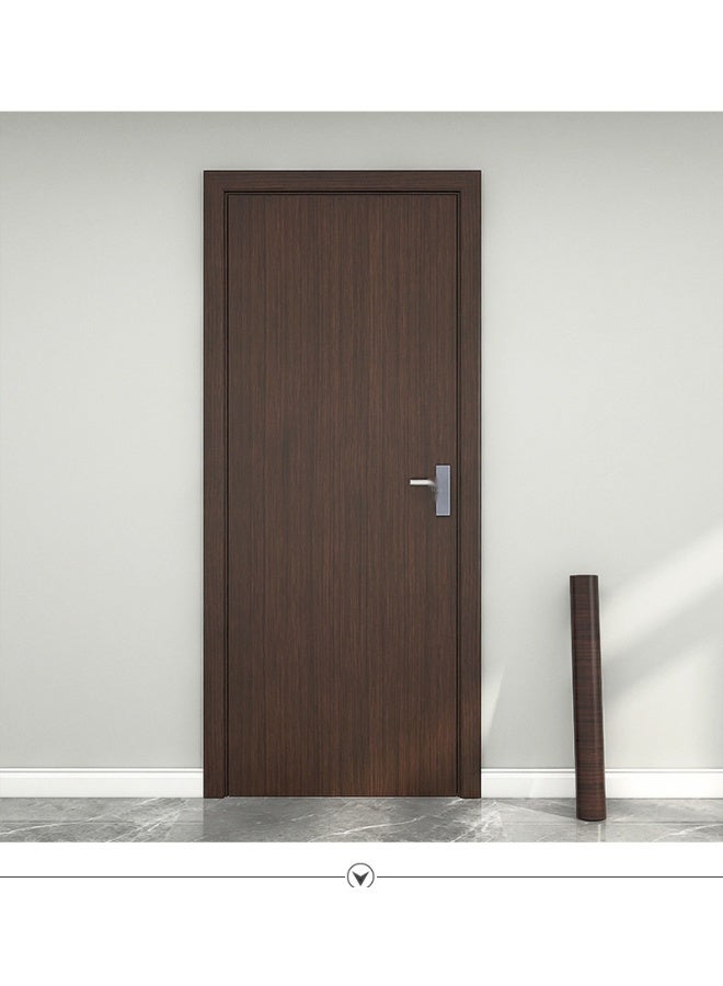 Anna 45cm x 2m Waterproof, Moisture-Proof, and Oil-Proof Faux Wood Grain Self-Adhesive Wallpaper for Home Renovation - Image 2