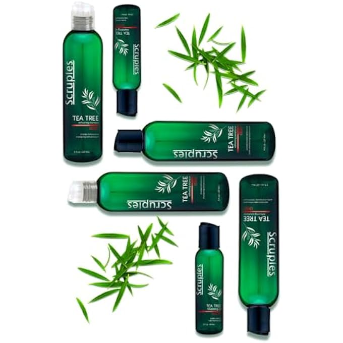 Scruples TEA TREE CONDITIONER - REFRESHING HAIR CONDITIONER WITH JOJOBA OIL & HYDROLYZED KERATIN FOR FRIZZ CONTROL & DAMAGE REDUCTION - IMPROVES SHINE AND MOISTURIZES DRY, BRITTLE HAIR (8OZ) - Image 3