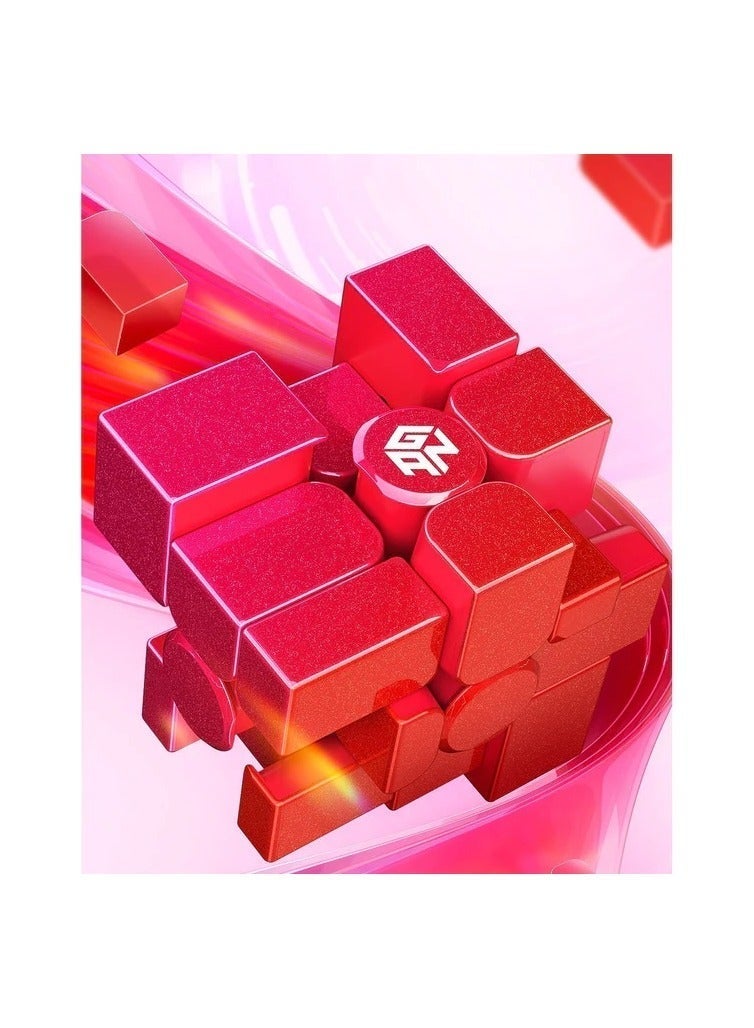 GANCUBE Gan Mirror Cube M UV Coated Fuchsia Red - Image 2