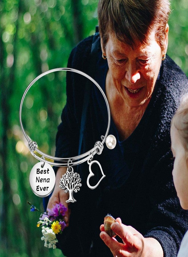 MAOFAED Nena Gift Nena Bracelet Grandmother Merch,Grandma Birthday Present,Mother’s Day Gift For Grandma (best nena ever) - Image 3