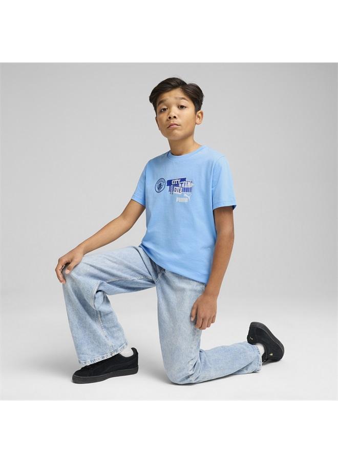 PUMA Manchester City ftblNRGY Tee Youth - Image 3