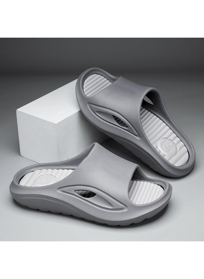 NIBEMINENT Men's Slippers Indoor Leisure Sports Couple Beach Shoes Summer Outdoor Anti Slip Thick Sole Designer Sandals for Men  - Image 2